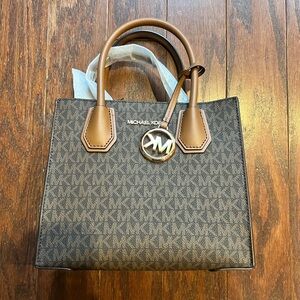 Michael Kors Brown Medium Mercer Handbag
